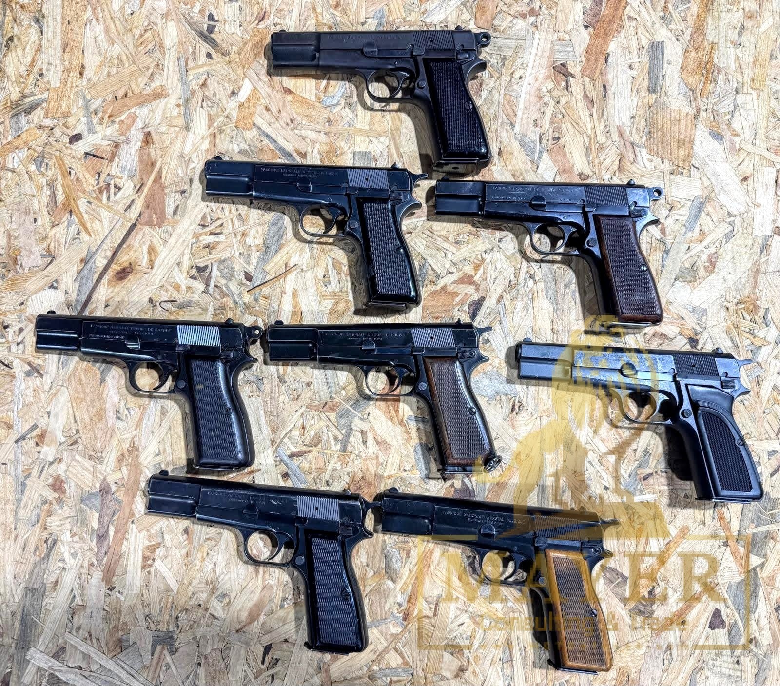 FN35HP-9 Israeli surplus FN 35 high power pistols