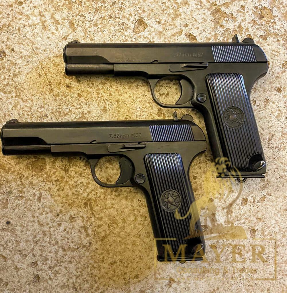 Yugoslavian Zastava Arms M57 pistols