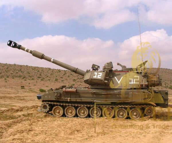 Israeli M109 155mm howitzer