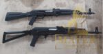 AKM fixed stock and folding stock