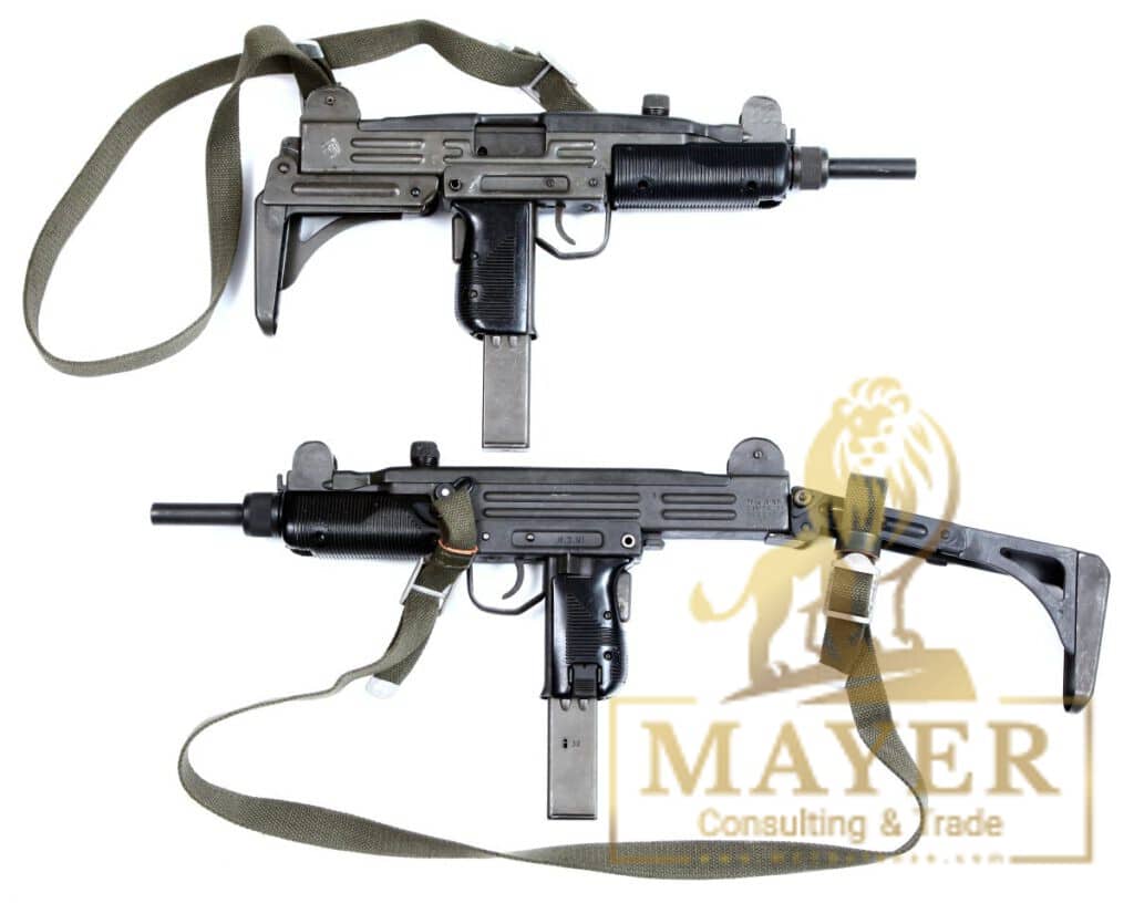 Uzi Sub-Machine Gun Folding Stock Model