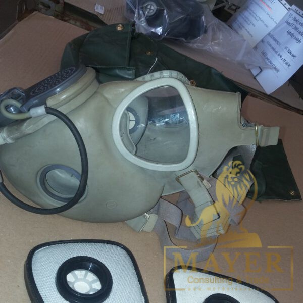 Czech military surplus M10M gas masks