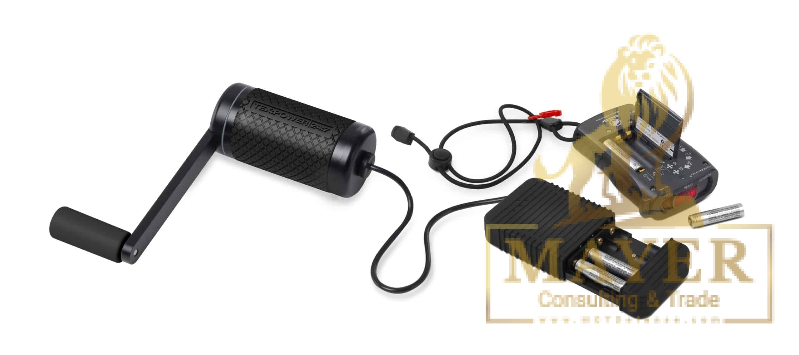 USB Hand Crank Charger