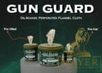 Gun Guard - Pre-Oiled-Pre-Cut Cloths For Gun Cleaning
