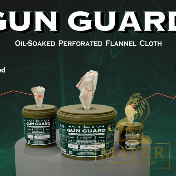 Gun Guard - Pre-Oiled-Pre-Cut Cloths For Gun Cleaning
