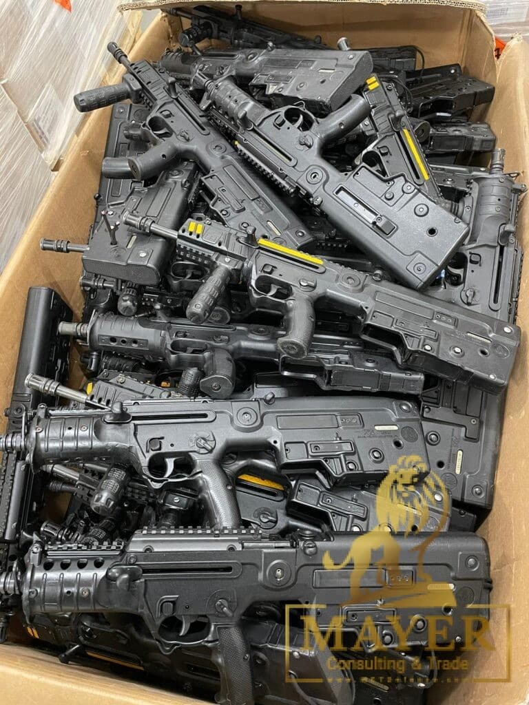 IWI Micro Tavor X95 rifles in semi-auto.