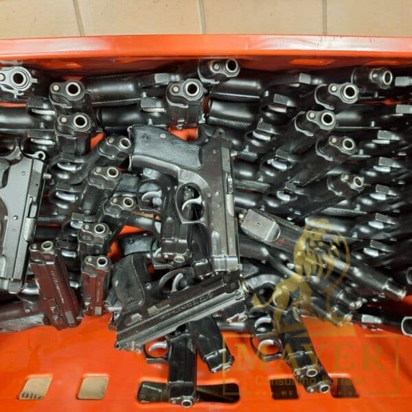 Surplus CZ-75 pistols in full size and compact models for sale.